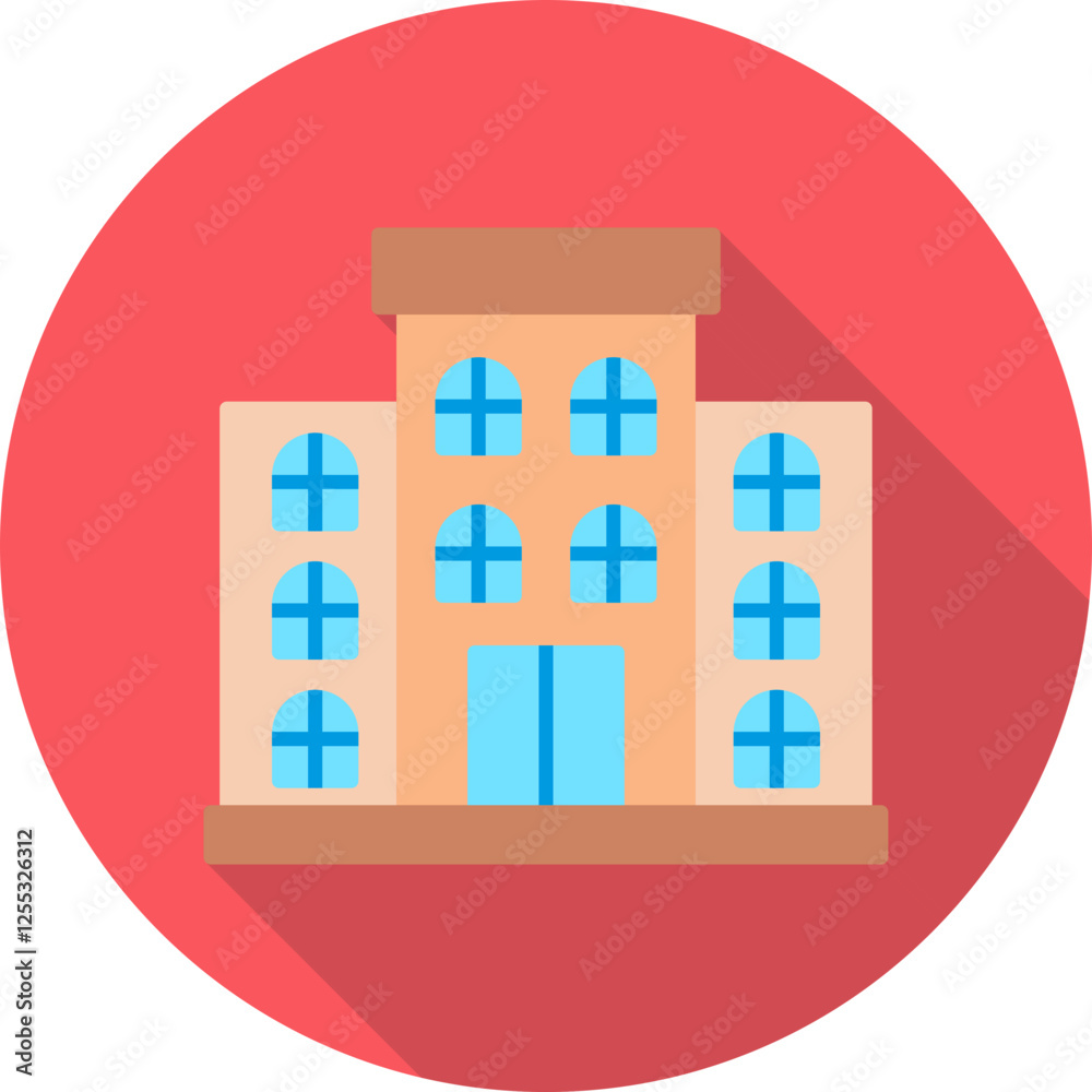 Fototapeta premium Apartment Icon