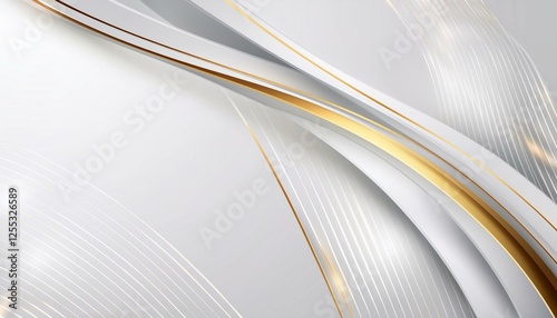 Modern abstract light silver background
