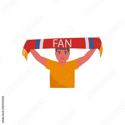 Fan, Football Championship Soccer Illustration