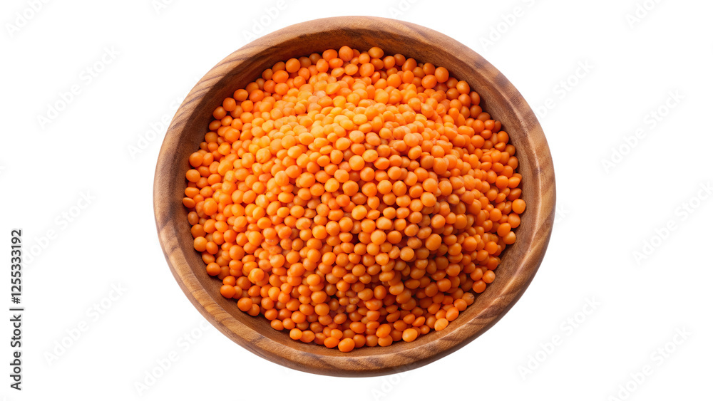 red lentils in wooden bowl isolated on backg isolated on transparent background png red lentils in wooden bowl isolated on backg isolated on transparent background png