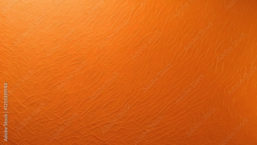 Fine Saffron Orange Paper Texture Surface: A Detailed Close-Up of Subtle Grain Pattern for Clean Presentation Backgrounds and Minimalist Design Templates and Versatile Mockups