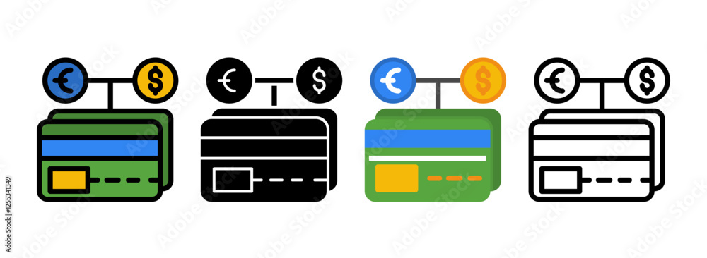 Set of Payment Gateway Icon Set of Payment Gateway Icon