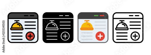Set of Order Icon