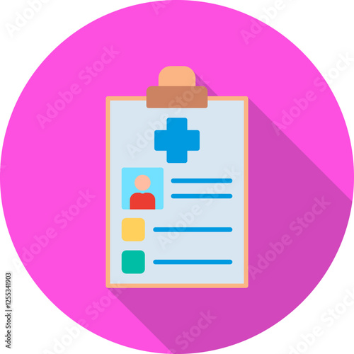 Medical Record Vector Icon