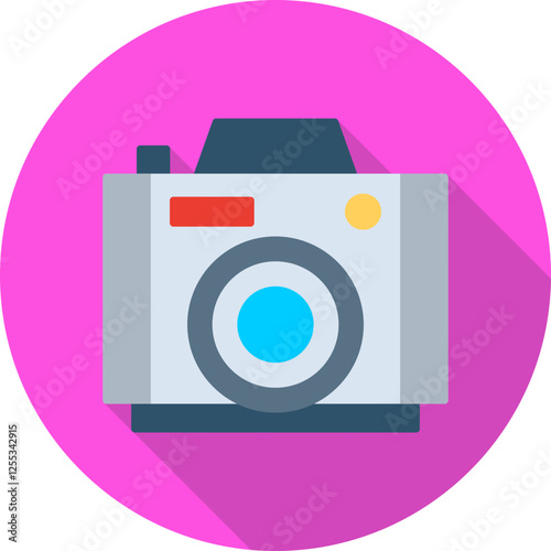 Photo Camera Vector Icon