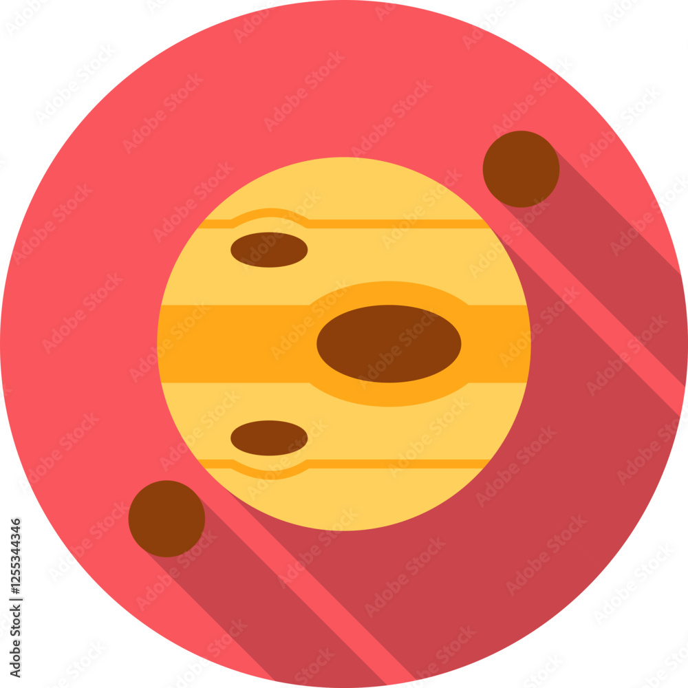 Fototapeta premium Jupiter Icon