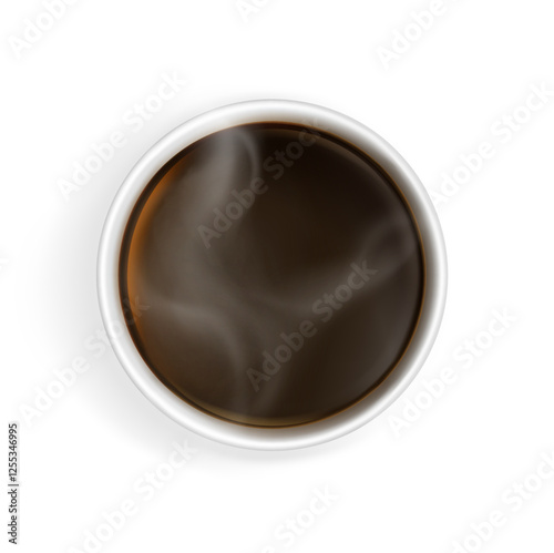 Tea Cup Top View