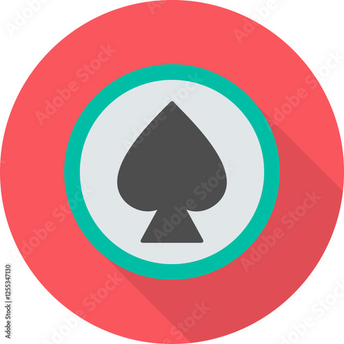 Unique Spade Vector Icon