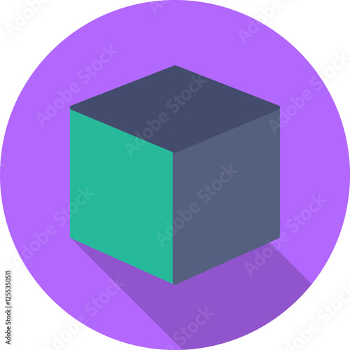 Cubic Design Vector Icon