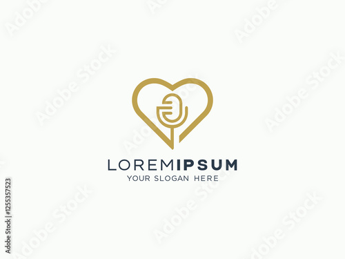 love and care logo design vectore template 