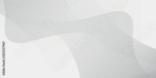 Abstract Geometric modern white and gray color . Modern and Creative Trend design in vector illustration