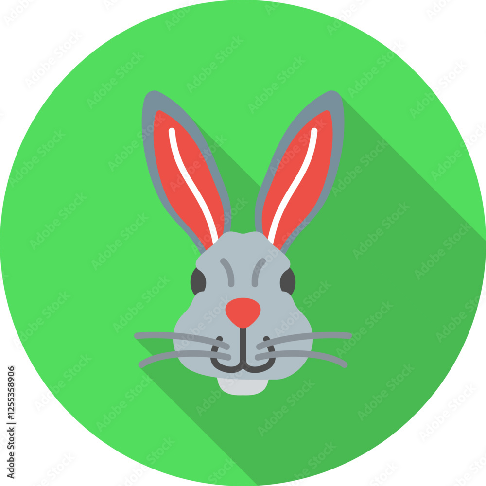 Obraz premium Rabbit Vector Icon