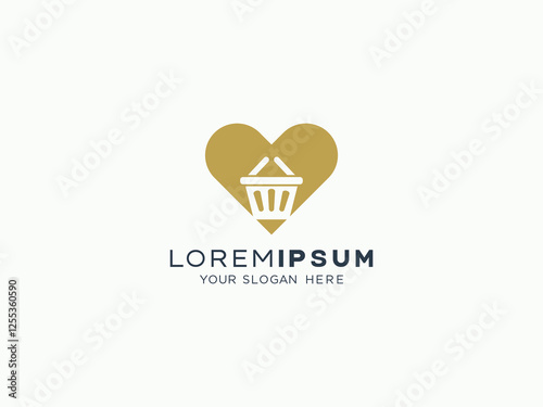 love and care logo design vectore template 