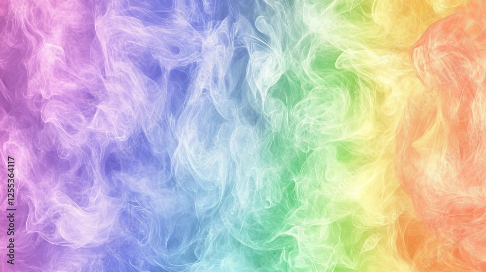 Abstract Rainbow Smoke Swirls Soft Colors Gradient Texture Motion Background Art Design Abstract Rainbow Smoke Swirls Soft Colors Gradient Texture Motion Background Art Design