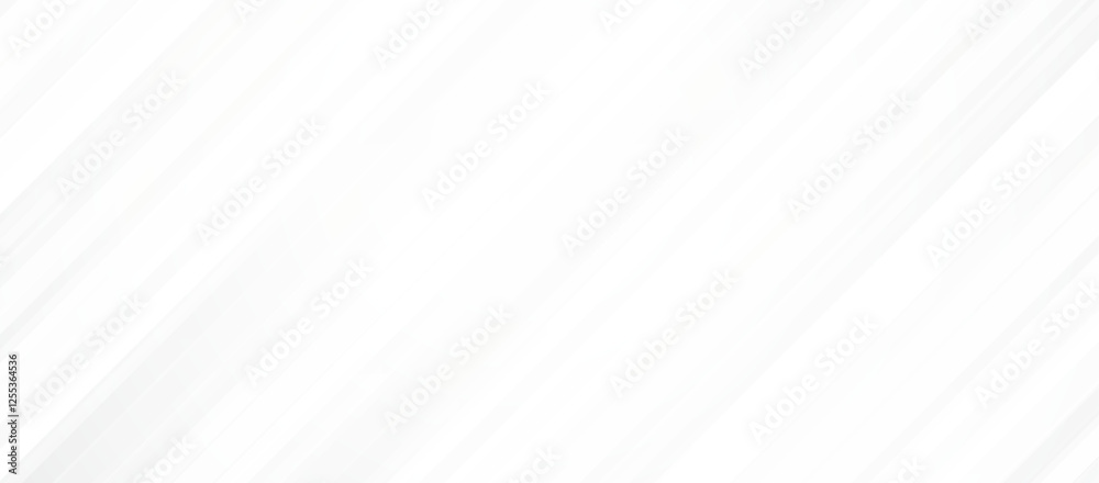 Fototapeta premium Diagonal grey gradient lines background. Abstract white and grey on light silver background. Silver stripes wallpaper. Design for poster, banner, flyer, brochure, presentation