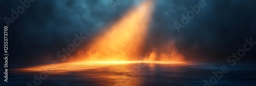 A simple background with an off-center glow creating a spotlight effect.