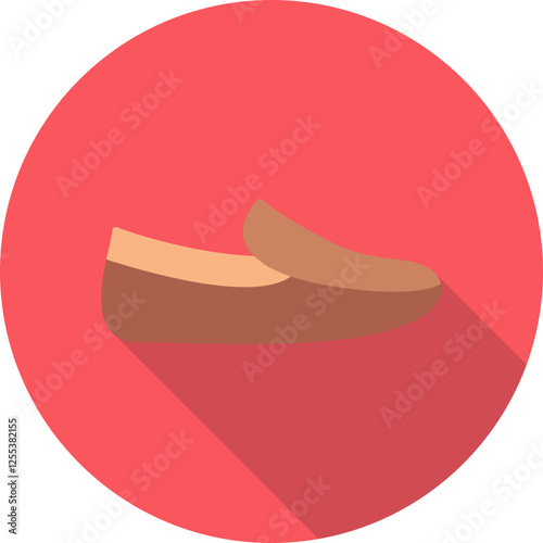 Men's Loafers Vector Icon