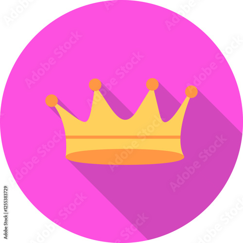 King Crown Vector Icon