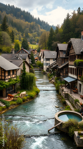 traditional chinese village