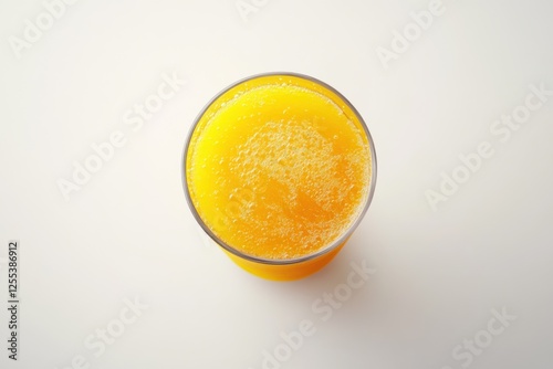 Cantaloupe electrolyte refresher, minimalist style, pastel colors, healthy hydration concept photo