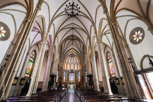 Petrópolis, RJ, Brazil, 02/09/2025 - Cathedral of Saint Peter of Alcantara, Cathedral of Petropólis. The Gothic style church was opened in 1925  photo