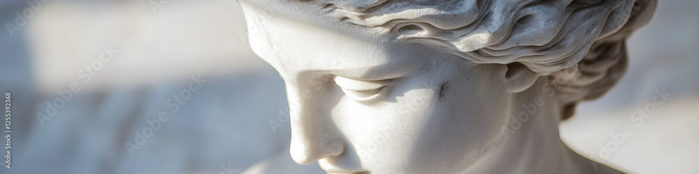 Fototapeta premium Close-up of Classical Marble Bust