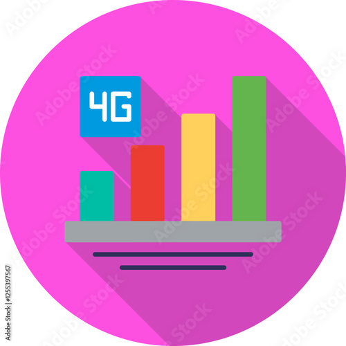 4G Vector Icon
