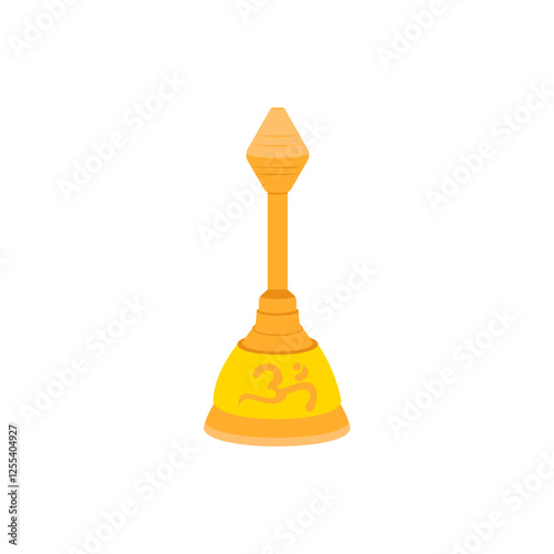 Festive Bell, Diwali, Hindu, Indian Symbol Illustration