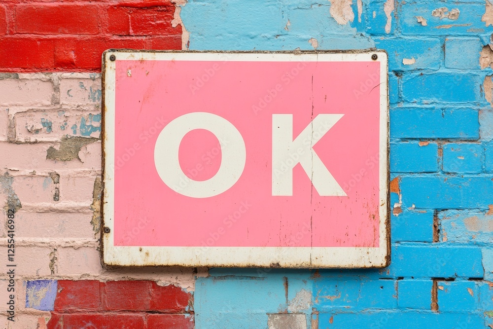 Contemporary OK Day Artistry Vibrant Mixed-Media Street Sign Collage for Spring Equinox and Mothers Day Event Marketing in Urban Spaces Contemporary OK Day Artistry Vibrant Mixed-Media Street Sign Collage for Spring Equinox and Mothers Day Event Marketing in Urban Spaces