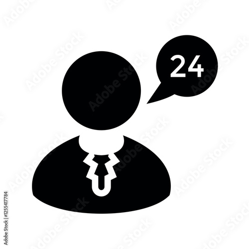 Business support icon.