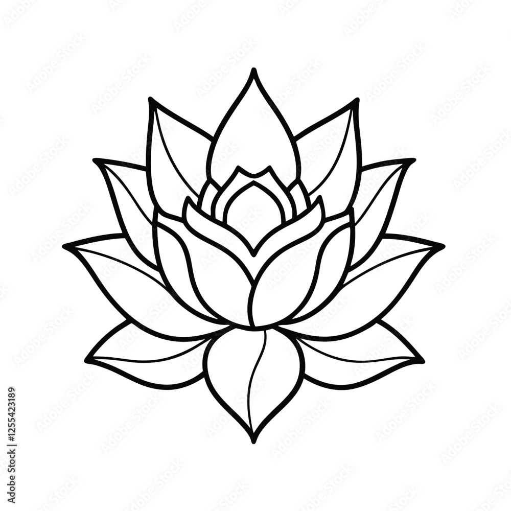 lotus flower vector lotus flower vector