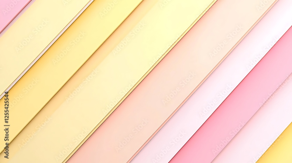 Obraz premium Abstract Diagonal Pastel Stripes Design Background