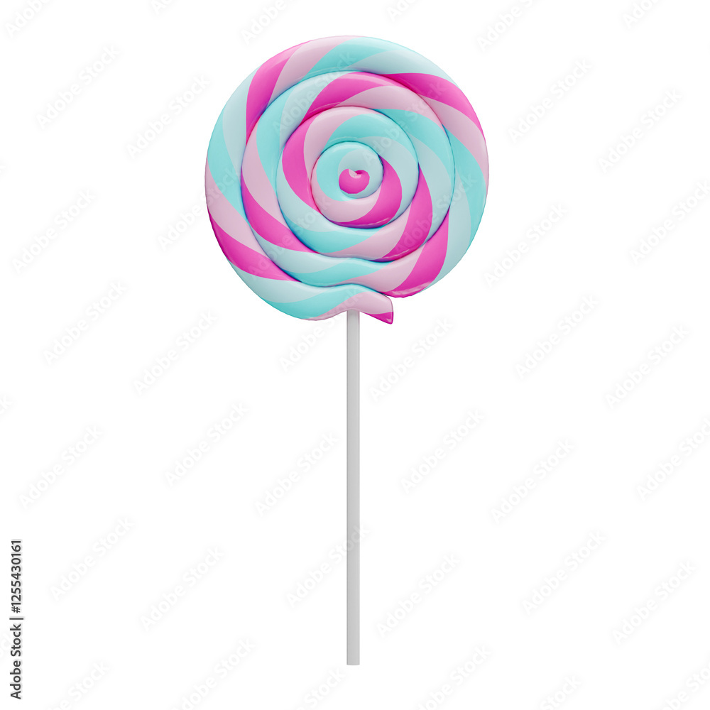 Rainbow Spiral Lollipop – Bright and Tasty Candy Treat Rainbow Spiral Lollipop – Bright and Tasty Candy Treat