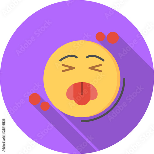 Disgusted Vector Icon