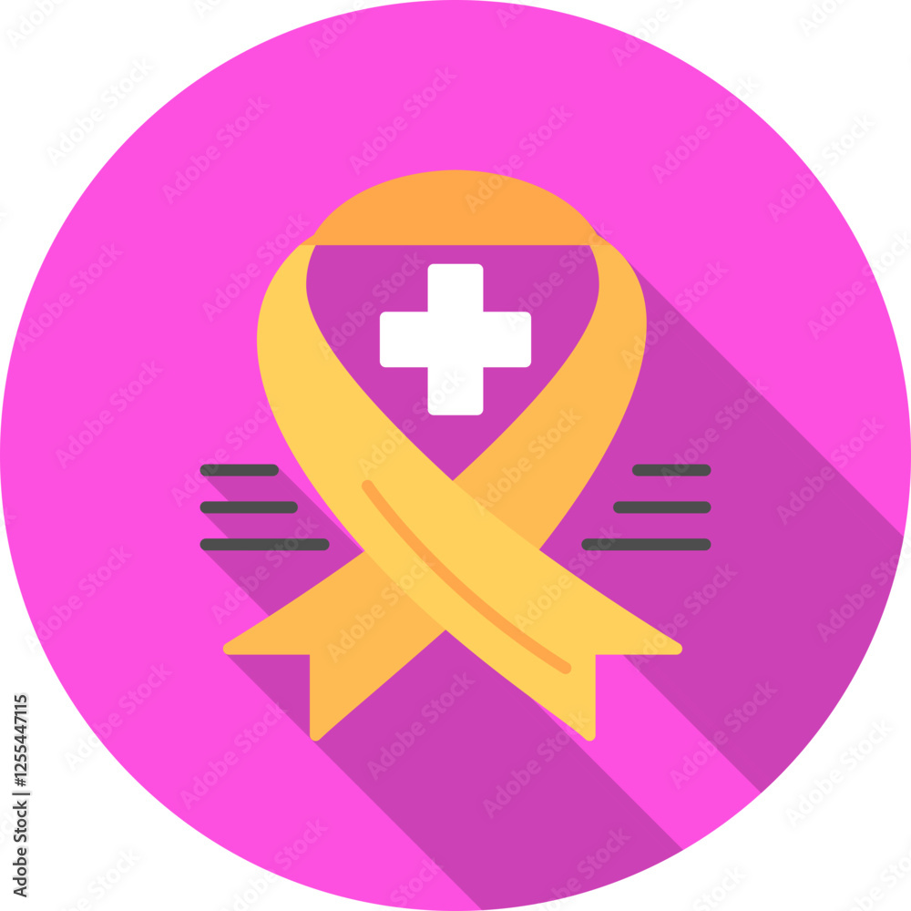 Obraz premium Ribbon Vector Icon