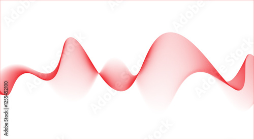 Abstract modern background, curved lines, create the effect of an optical illusion and will successfully complement your design.
