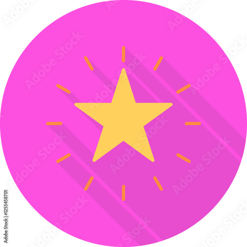 Unique Star Vector Icon