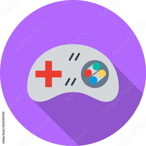 Unique Gaming Control Vector Icon