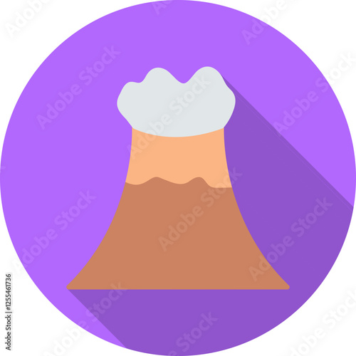 Volcano Vector Icon