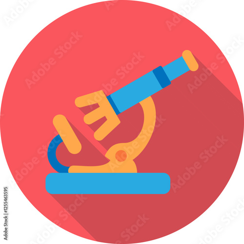 Microscope Vector Icon