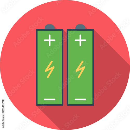 Batteries Vector Icon