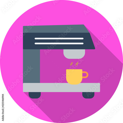 Coffee Machine Vector Icon