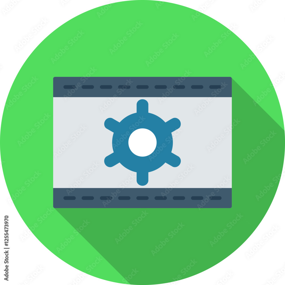 Unique Web Optimization Vector Icon Unique Web Optimization Vector Icon