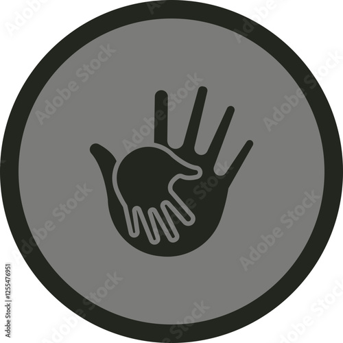 Hand Vector Icon Design