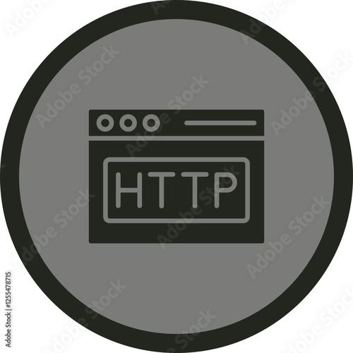 Http Vector Icon Design