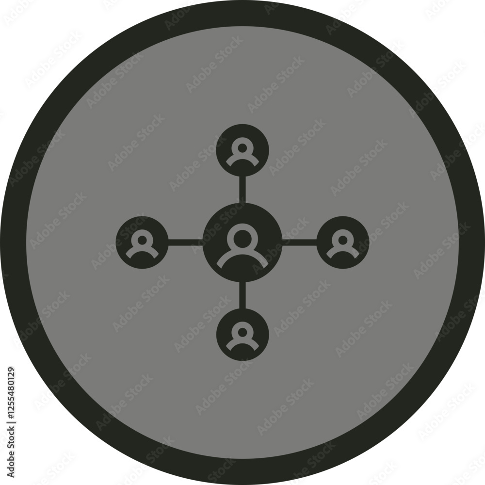Networking Vector Icon Design Networking Vector Icon Design