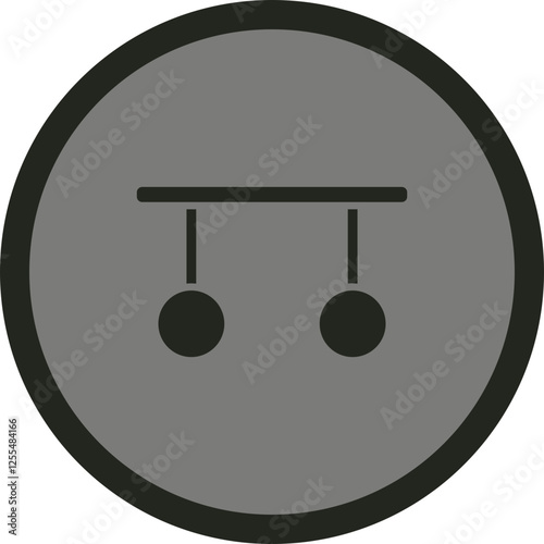 Gymnastics Vector Icon Design
