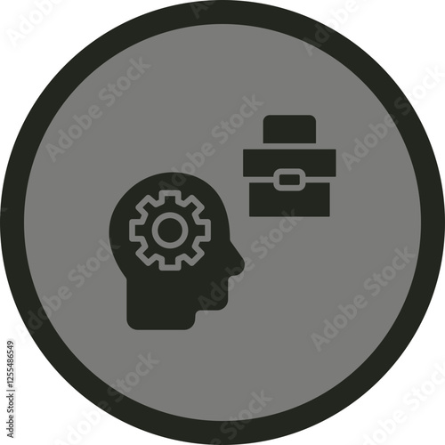 Skill Smart Working Vector Icon Design
