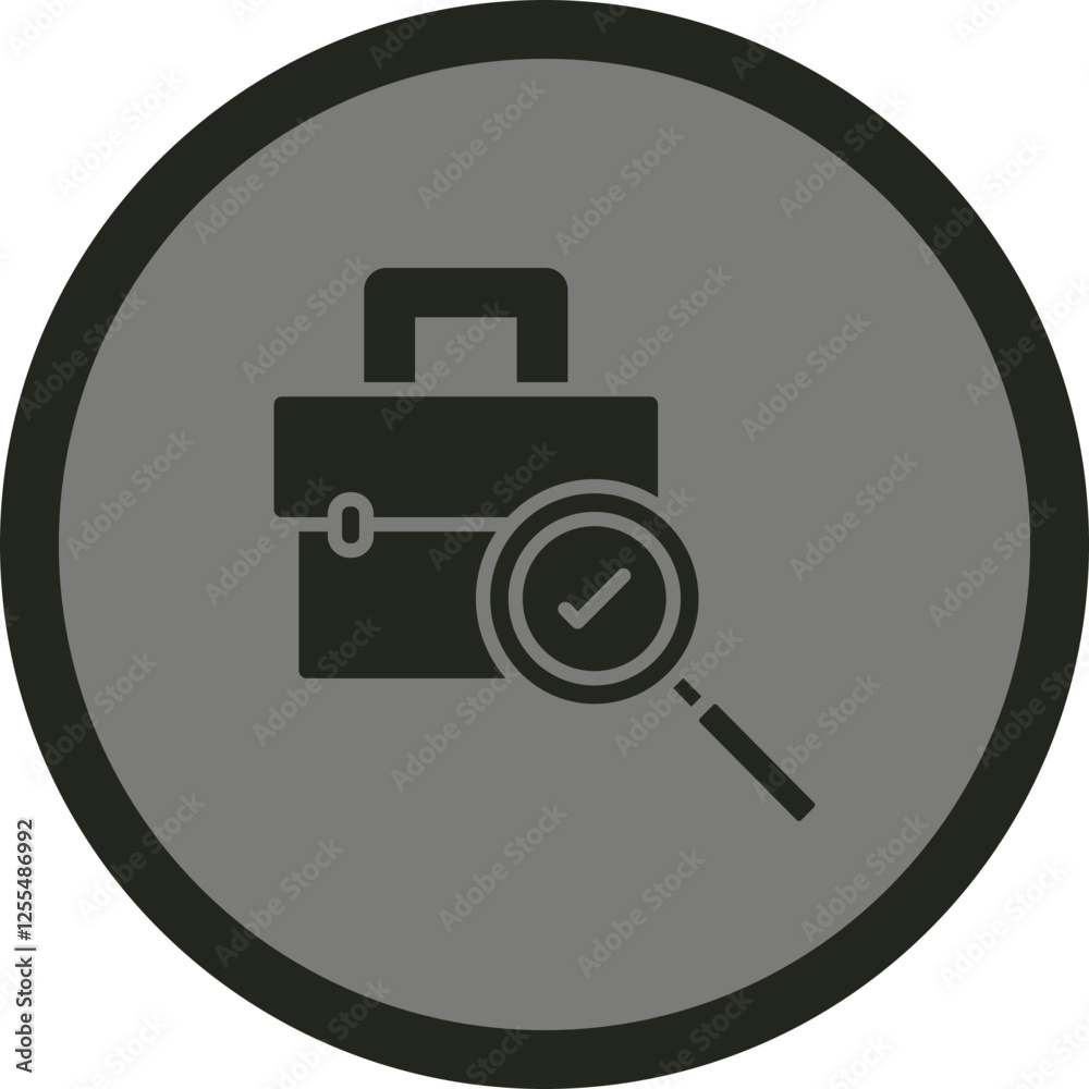 Job Recruitment Vector Icon Design Job Recruitment Vector Icon Design