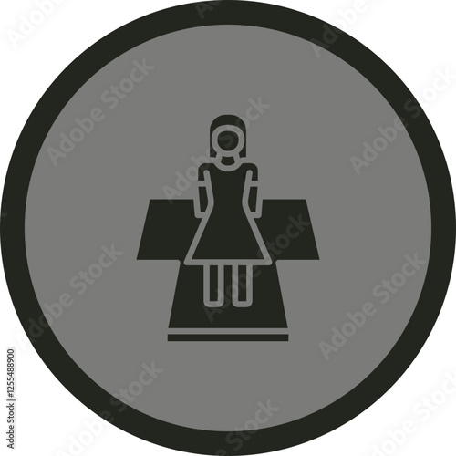 Fashion Show Vector Icon Design